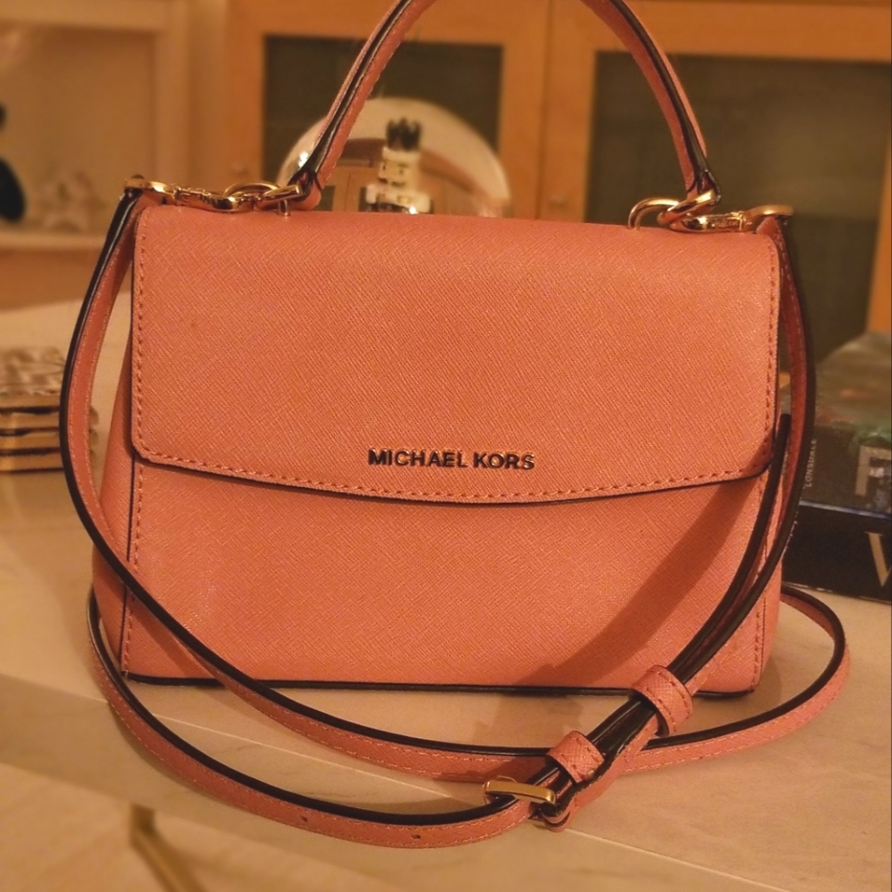 Michael Kors Saffiano Leather Mini Ava
